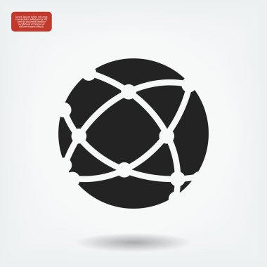 Küresel teknoloji simgesi