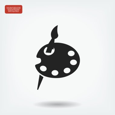 resim paleti simgesi