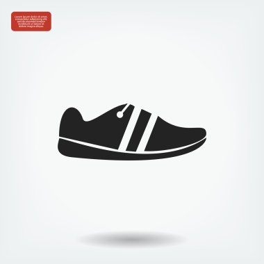 Ayakkabı vektör simgesi