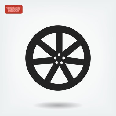 Tekerlek diskleri simgesi