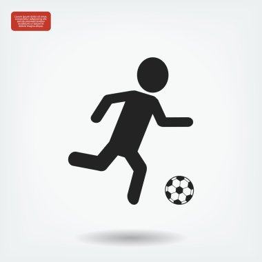  Futbol oyuncu siluet