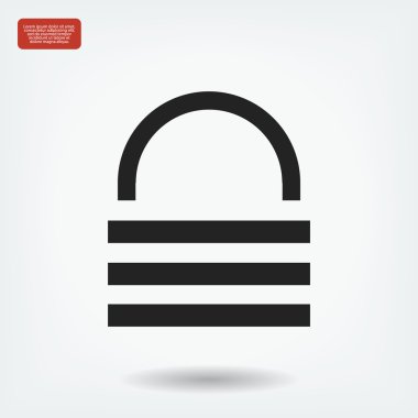 Güvenlik kilidi simgesi