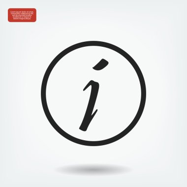 bilgi işareti simgesi