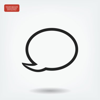 konuşma balonu simgesi