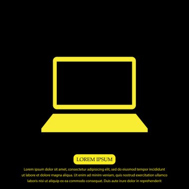 dizüstü bilgisayar simgesi