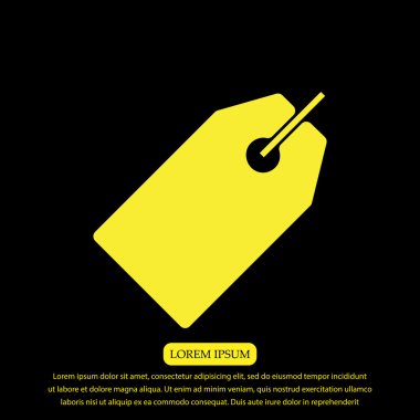 fiyat etiketi simgesi