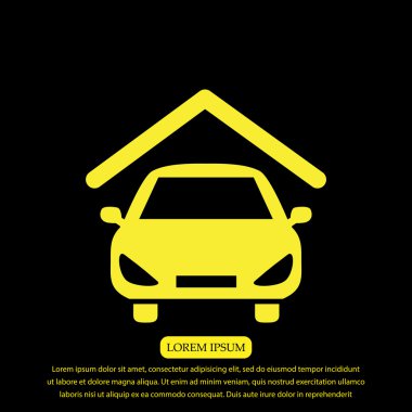 Arabayı düz simgesi 