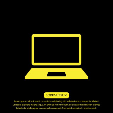 dizüstü bilgisayar simgesi