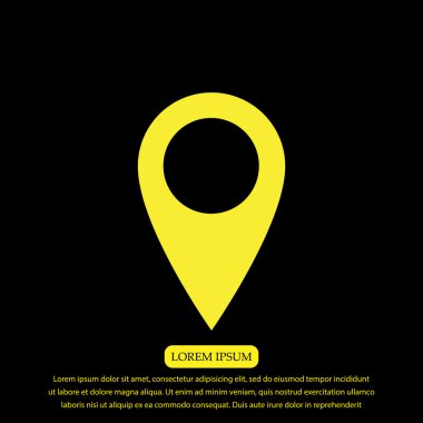 harita arama simgesi