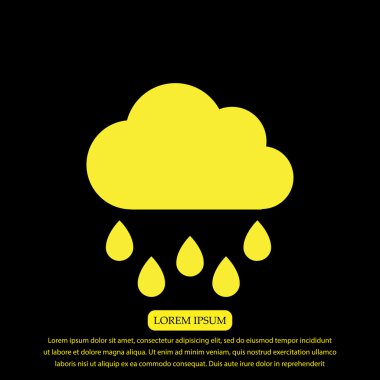 Hava vektör simgesi