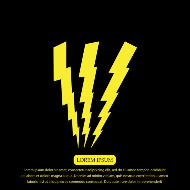 Şimşek düzlüğü simgesi