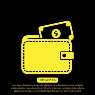 m-cüzdan ile dolar simgesi