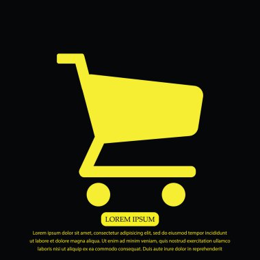 alışveriş grafik simgesi