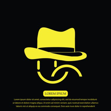 gülümseme düz simgesi