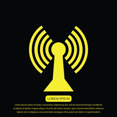 Comunication vektör simgesi