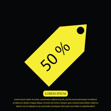 Satılık etiketi simgesi