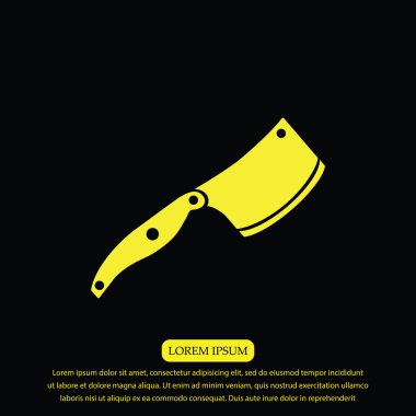 Mutfak bıçağı simgesi
