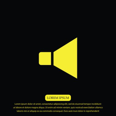 hoparlör vektör simgesi