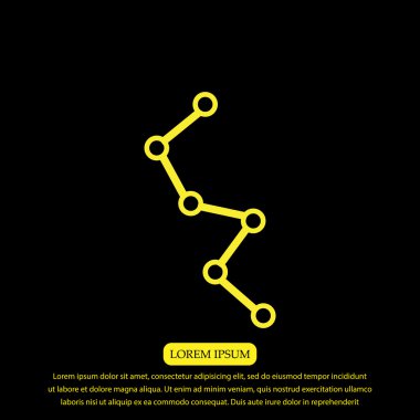 iş diyagram simgesi