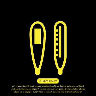 sıcaklık termometre simgesi