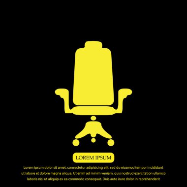 ofis koltuğu simgesi