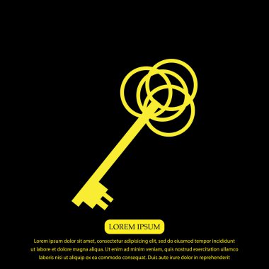 anahtar işareti simgesi