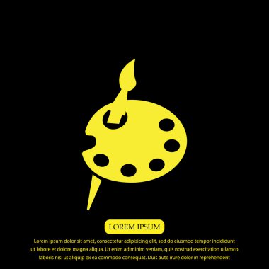 resim paleti simgesi