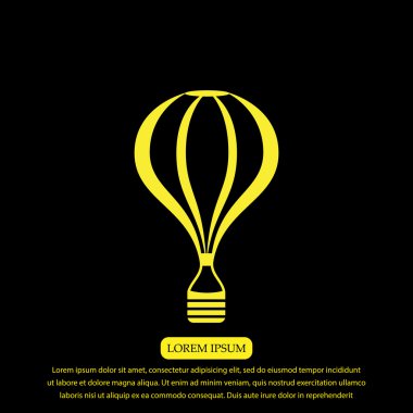 Hava balonu simgesini