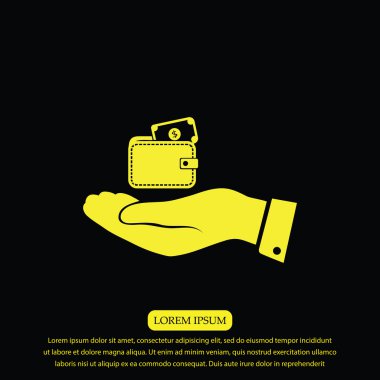 M-cüzdan'el simgesi