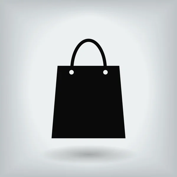 Icono de bolsa de compras — Vector de stock