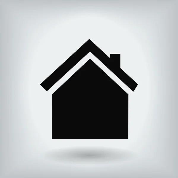 Huis vector pictogram — Stockvector