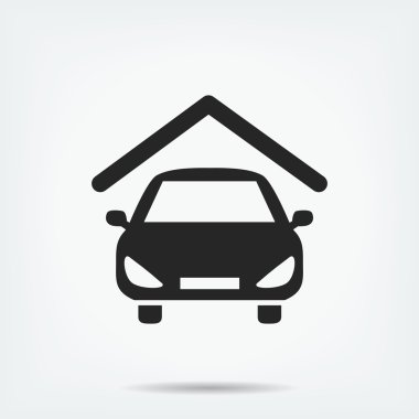 Araba vektör simgesi