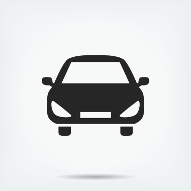 Araba vektör simgesi