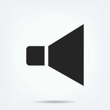 hoparlör vektör simgesi