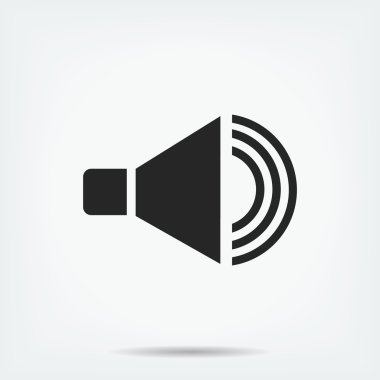 hoparlör vektör simgesi