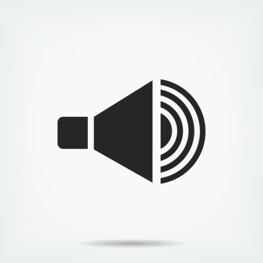 hoparlör vektör simgesi