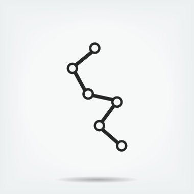 iş diyagram simgesi