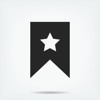 Yıldız Düz Simgesi