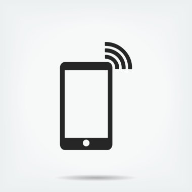 telefon vektör simgesi