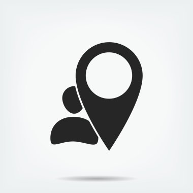 İşaretçi vektör simgesi