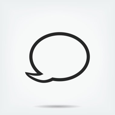 konuşma balonu simgesi