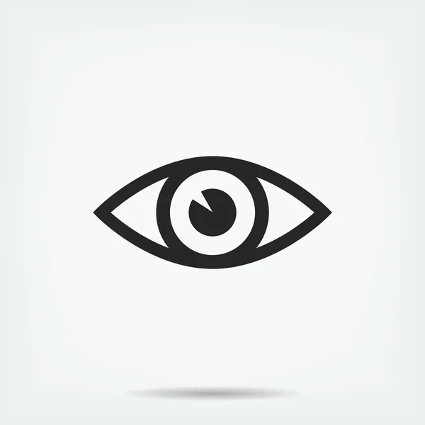 Human eye icon — Stock Vector