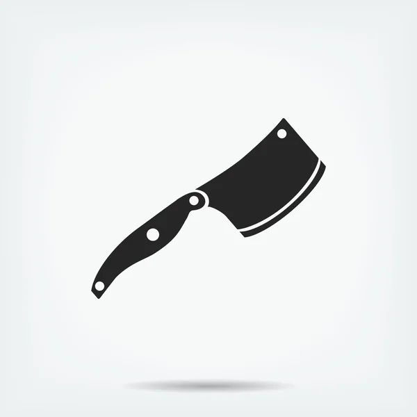 Icono cuchillo de cocina — Vector de stock