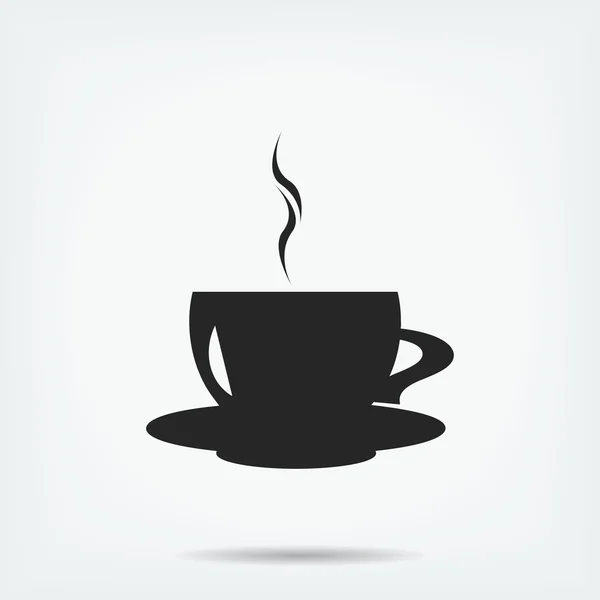 Koffie vector pictogram — Stockvector