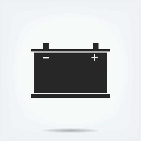 Car battery icon — Stock Vector