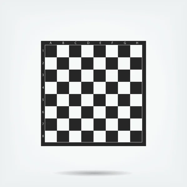 Ícone do vetor de xadrez — Vetor de Stock
