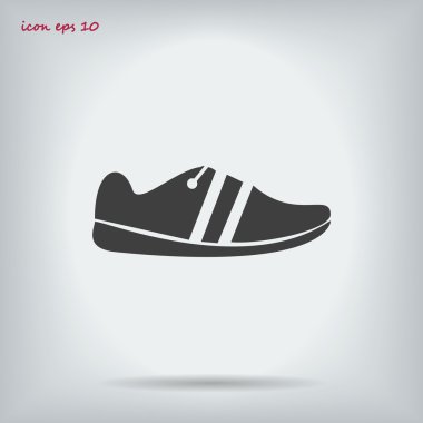 spor ayakkabı simgesi