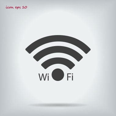 wi-fi sinyal simgesi