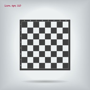 Satranç vektör simgesi