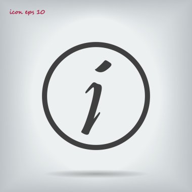 bilgi işareti simgesi